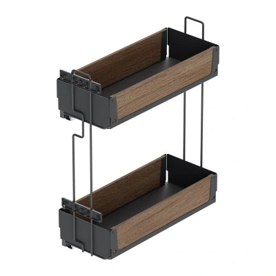 Unique Wood Gizli Raylı Deterjanlık (Çift Açılım) galeri